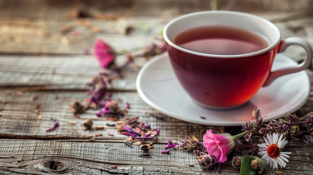 Herbatka z płatków róży - aromat i właściwości zdrowotne