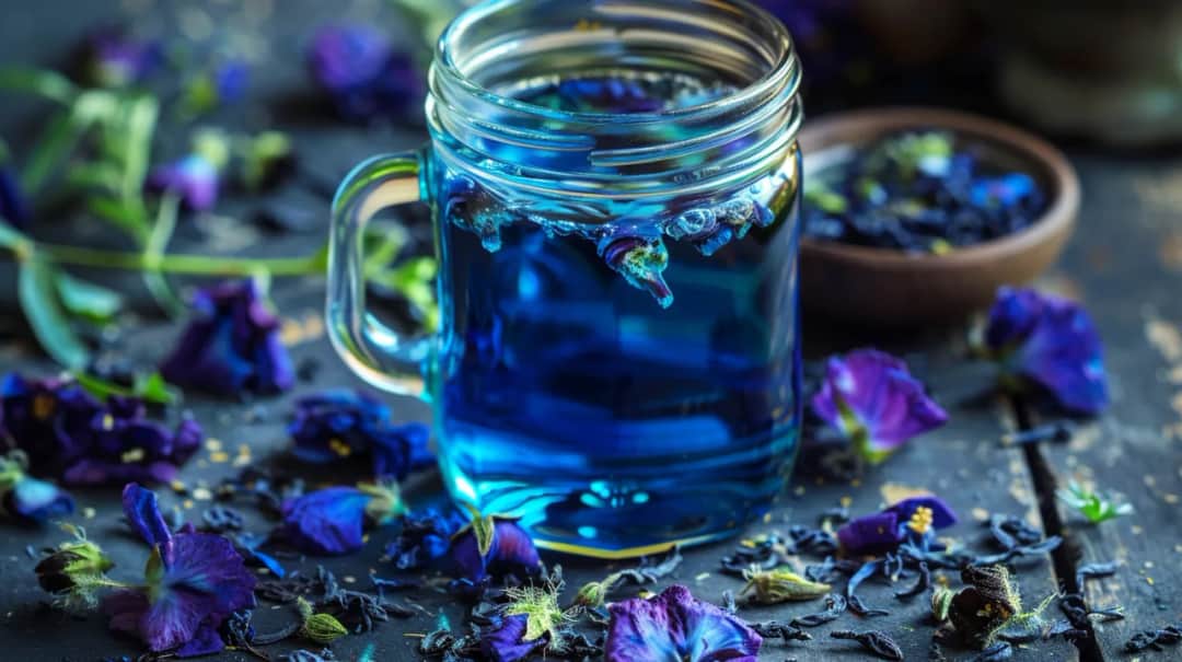 Herbata Butterfly Pea Tea - egzotyczny napój o niebieskim kolorze