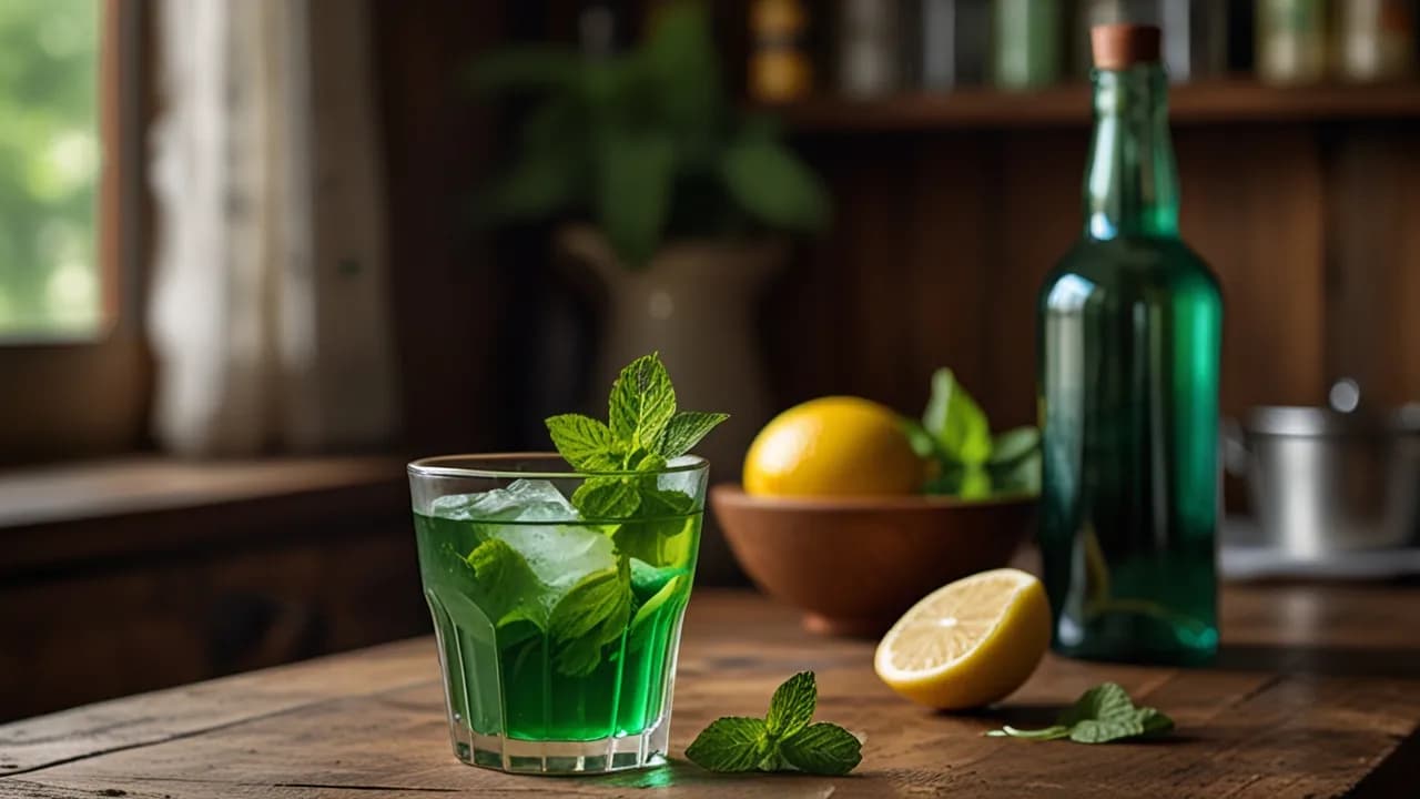 Sok miętowy: Przepis i nieoczywiste zastosowania w domu i kuchni