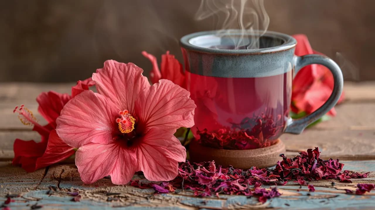 Hibiskus - nie tylko piękny kwiat, ale i zdrowa herbata