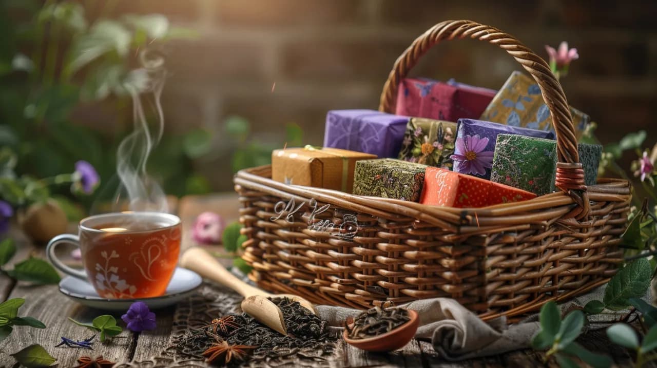 Kosz herbat: Niezwykłe prezenty dla miłośników aromatycznych liści