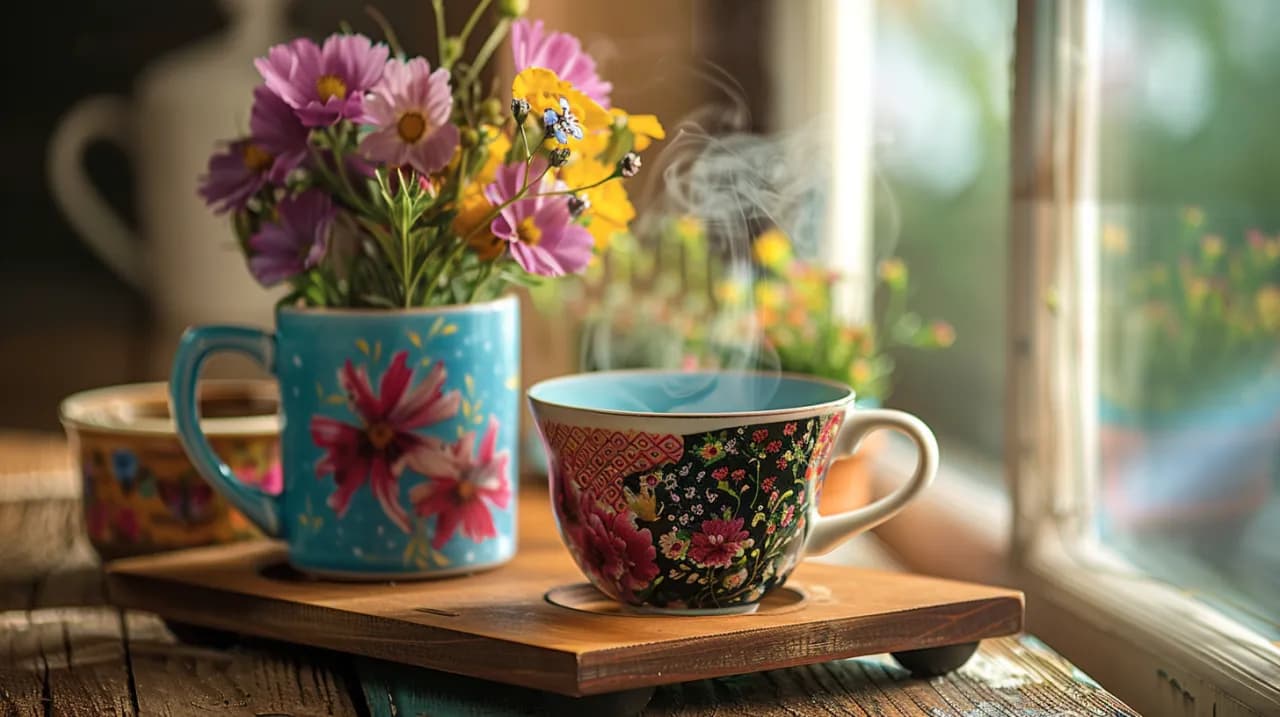 Dekoracyjne filiżanki: Oto nasze stylowe dodatki do wnętrza domu