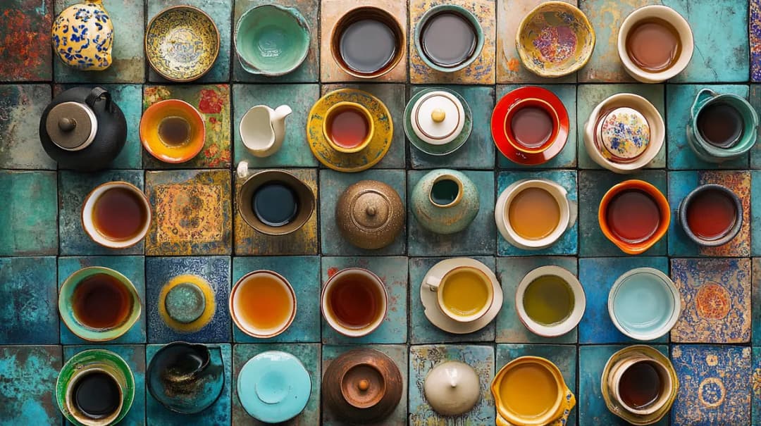 Różnorodność herbat w kulturze egipskiej